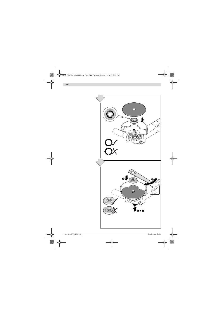 Bosch GWS 7-125 Professional User Manual | Page 246 / 257