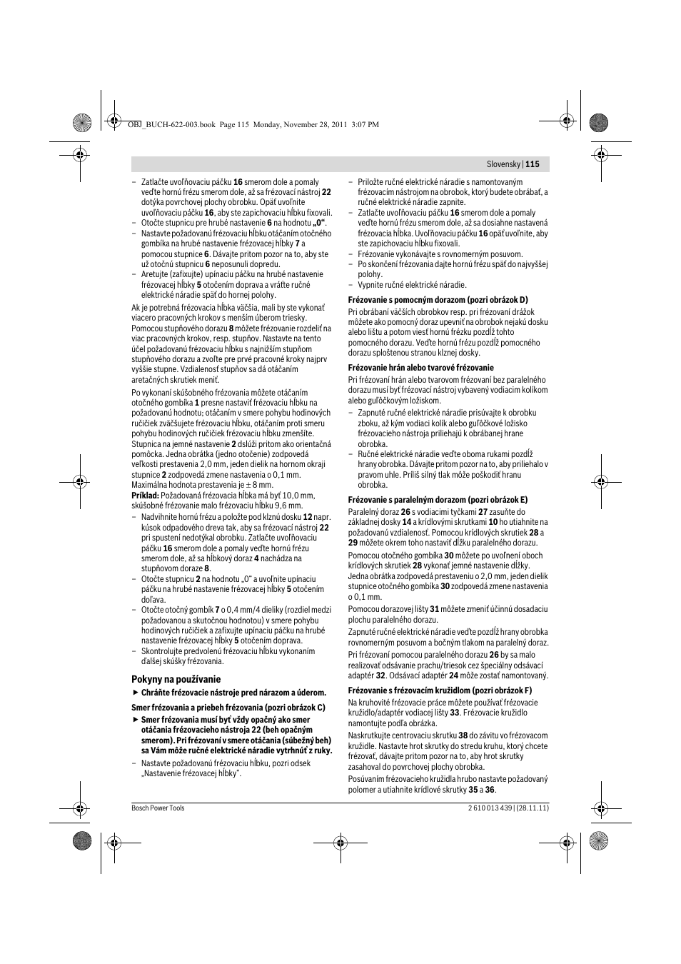 Bosch GOF 2000 CE Professional User Manual | Page 115 / 210