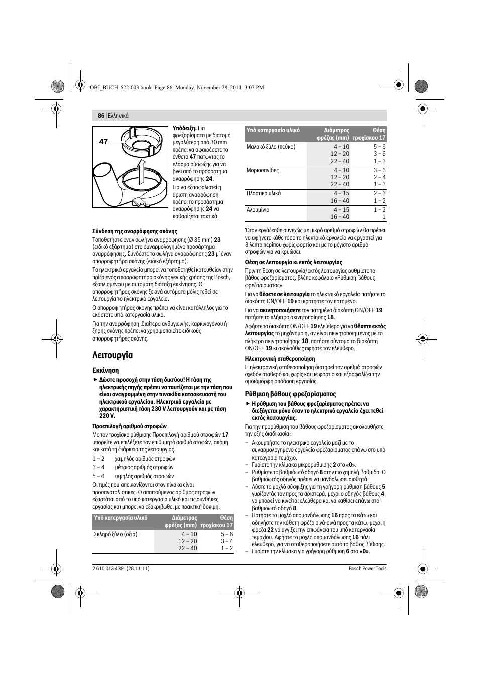 Лейфпхсгяб | Bosch GOF 2000 CE Professional User Manual | Page 86 / 210