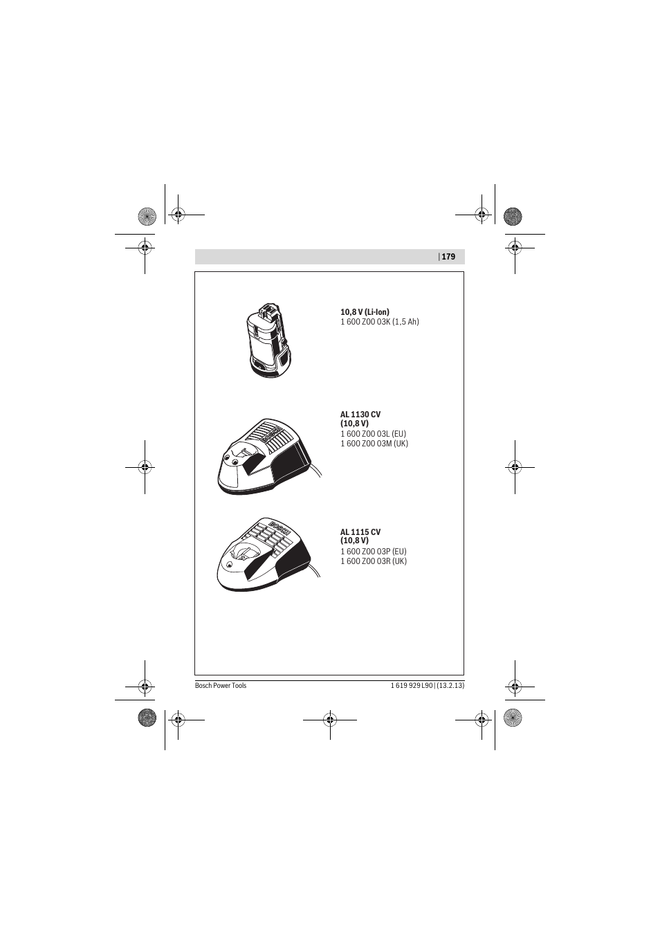 Bosch PLI 10,8 LI User Manual | Page 179 / 179