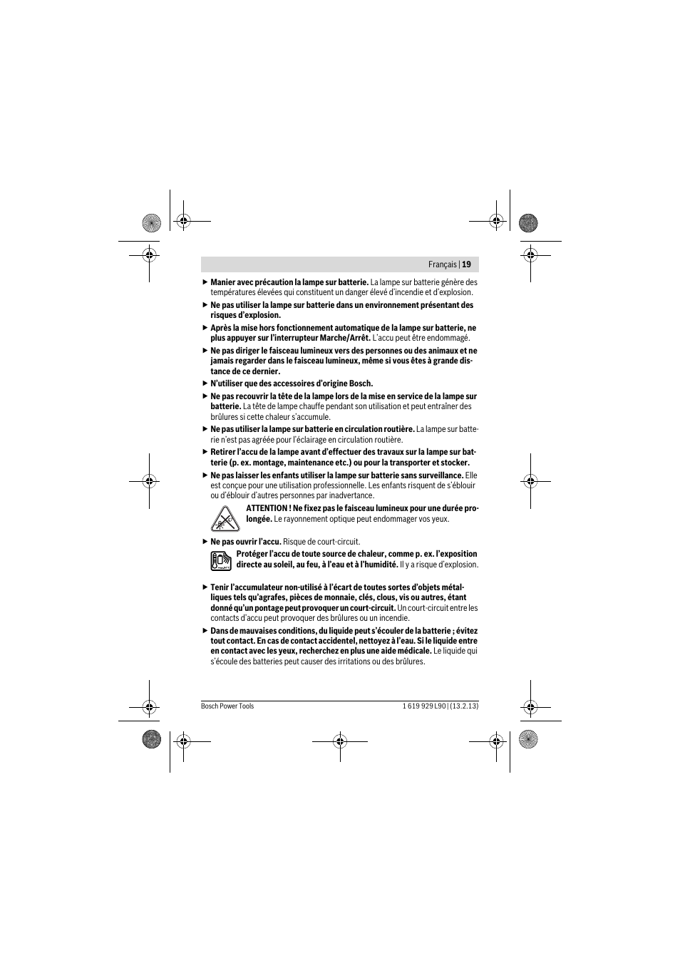 Bosch PLI 10,8 LI User Manual | Page 19 / 179