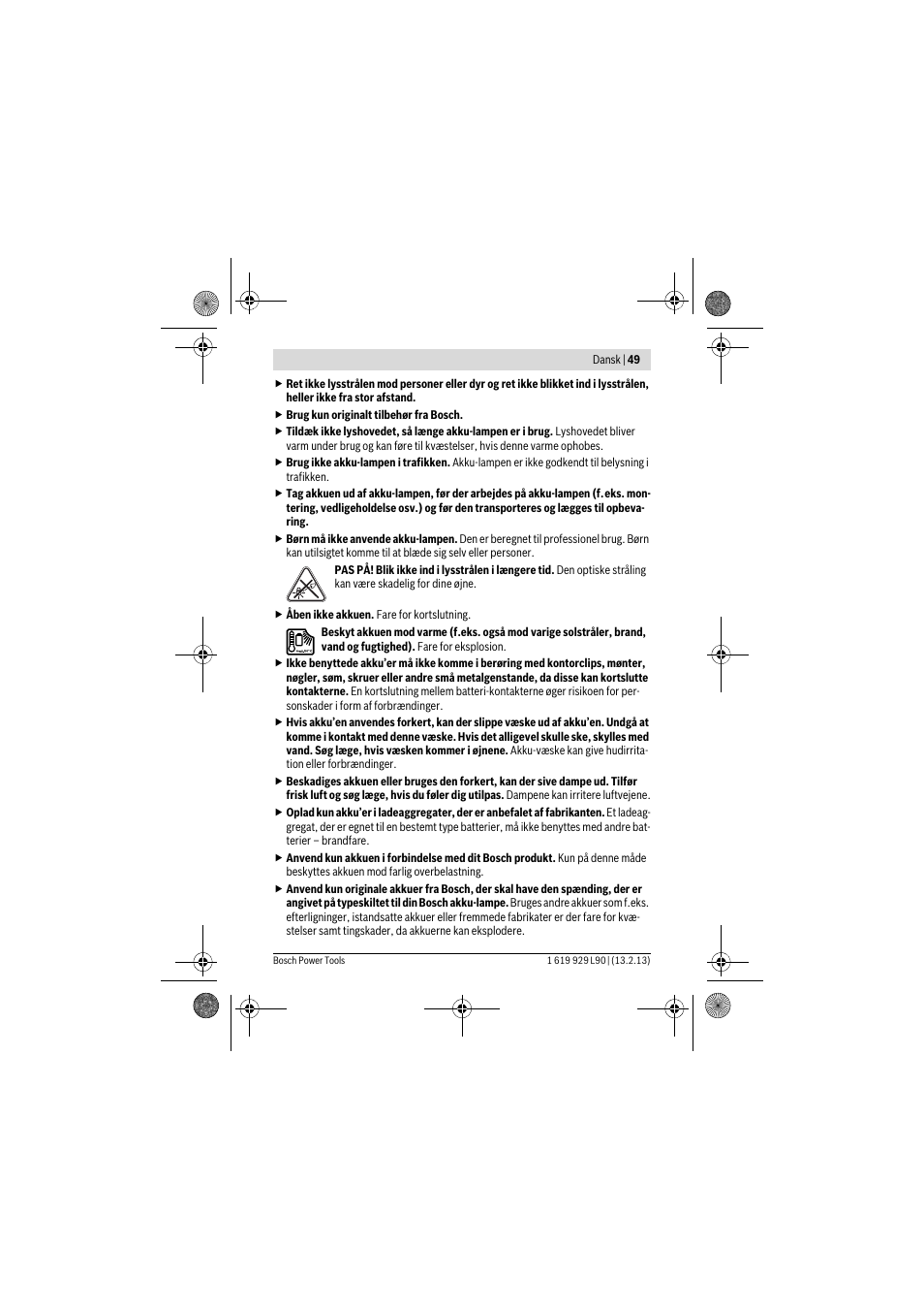 Bosch PLI 10,8 LI User Manual | Page 49 / 179