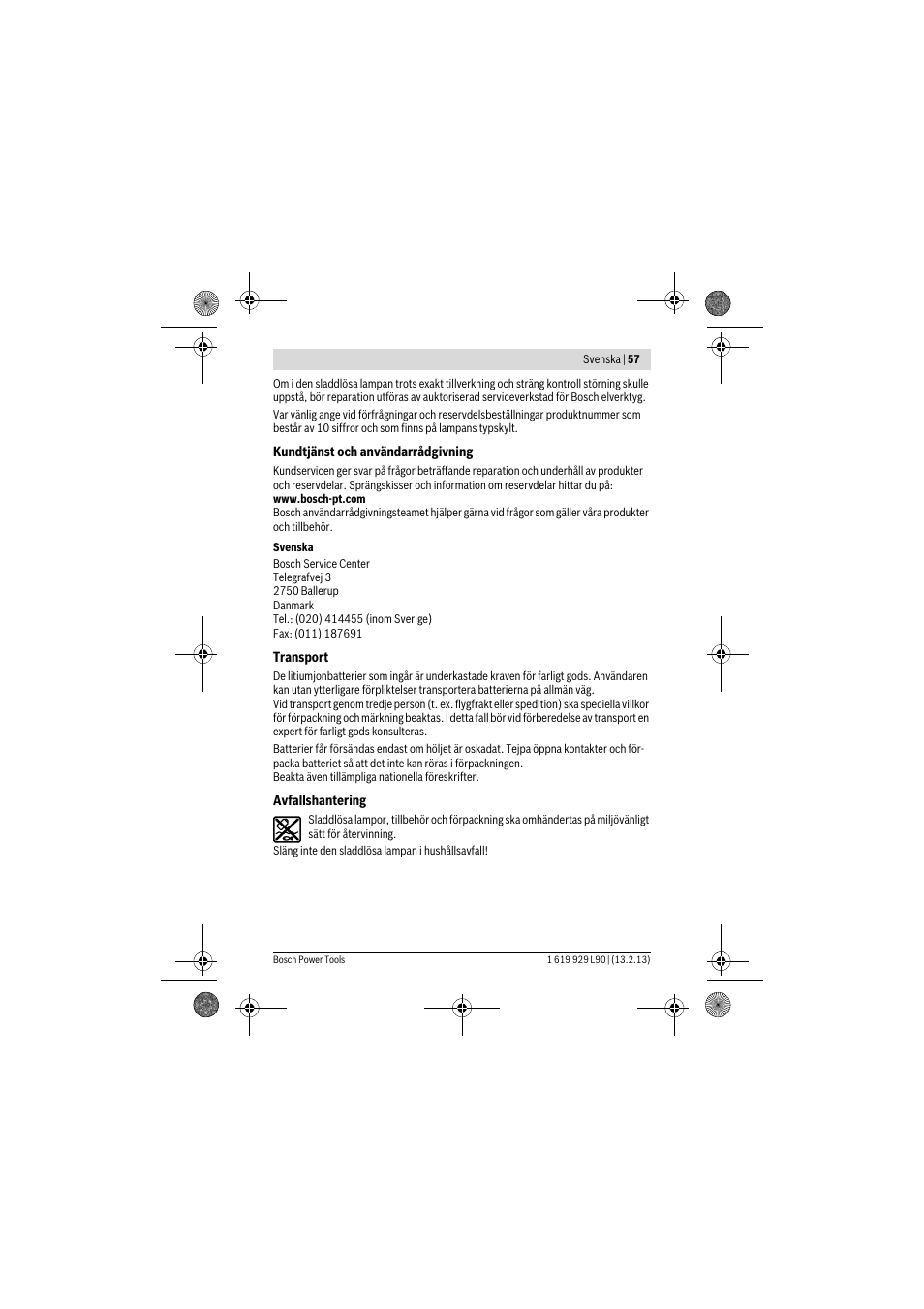 Bosch PLI 10,8 LI User Manual | Page 57 / 179