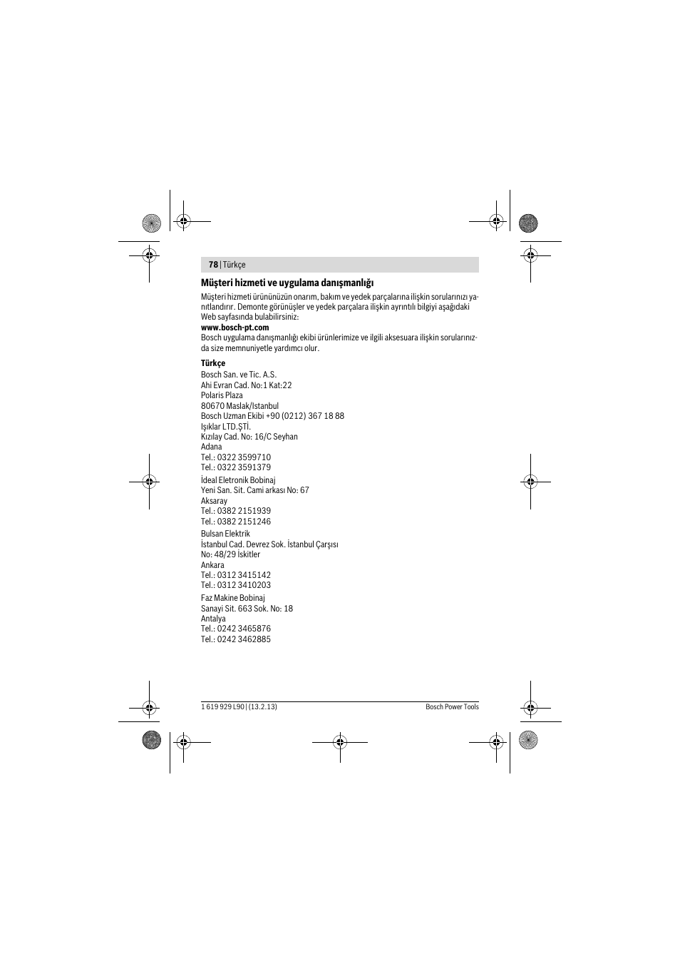 Bosch PLI 10,8 LI User Manual | Page 78 / 179