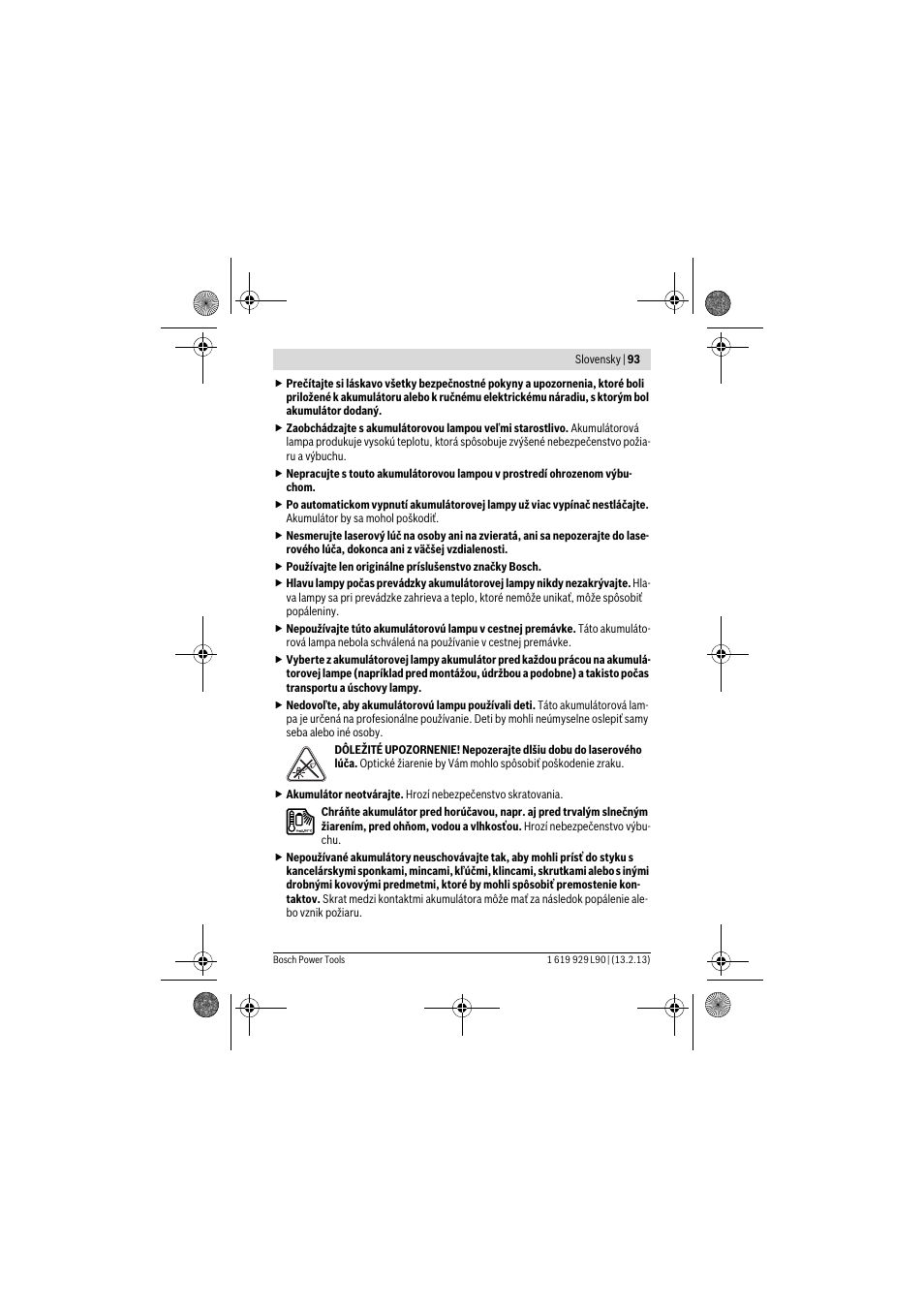 Bosch PLI 10,8 LI User Manual | Page 93 / 179