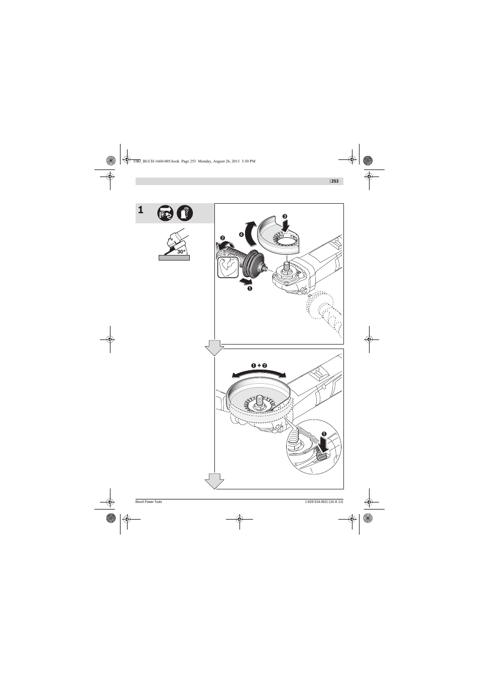 Bosch GWS 15-125 CIEP Professional User Manual | Page 253 / 271