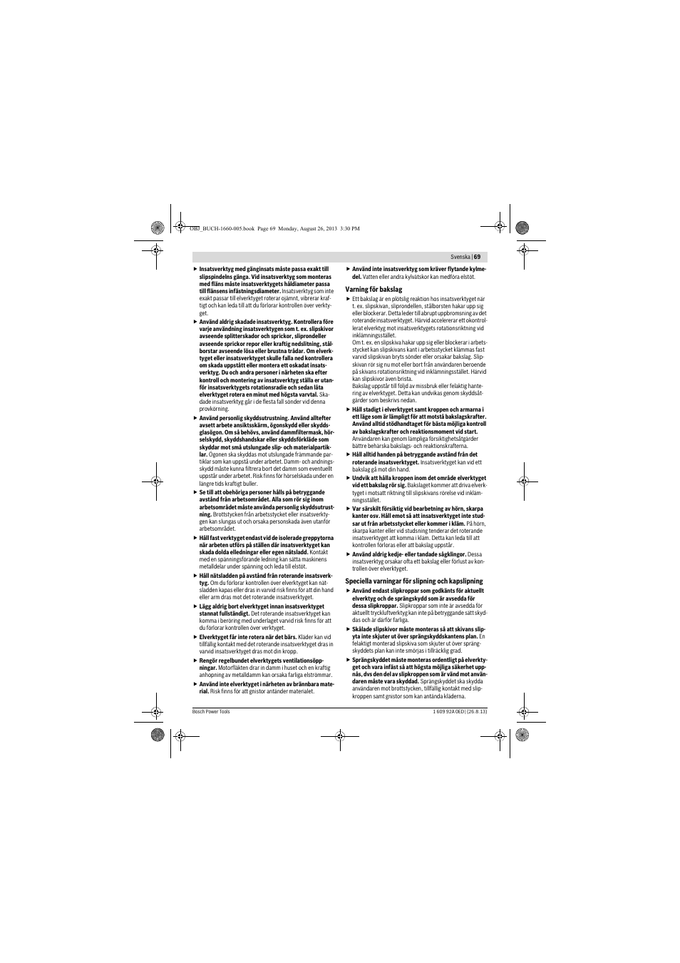 Bosch GWS 15-125 CIEP Professional User Manual | Page 69 / 271