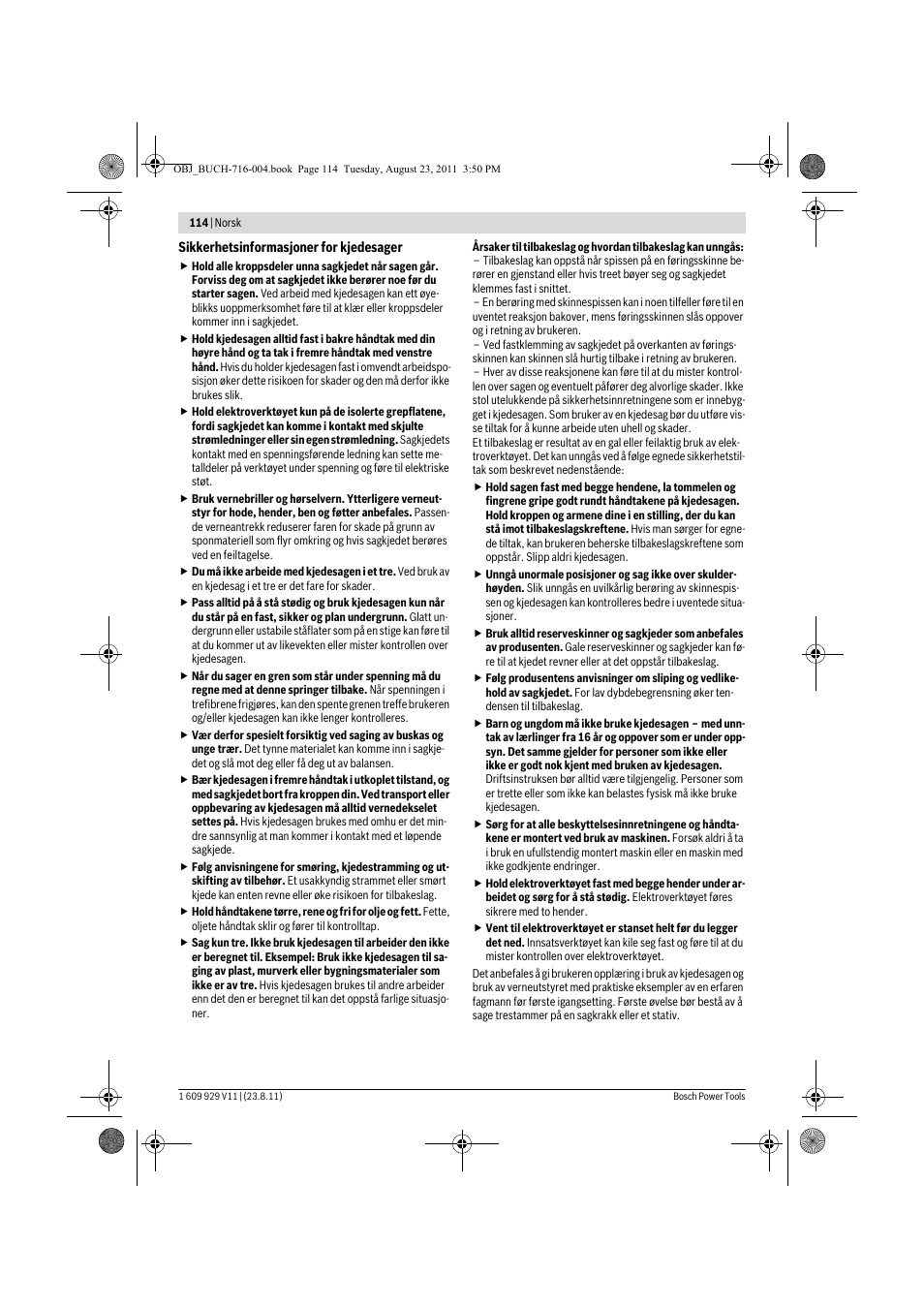 Bosch GKE 35 BCE Professional User Manual | Page 114 / 320