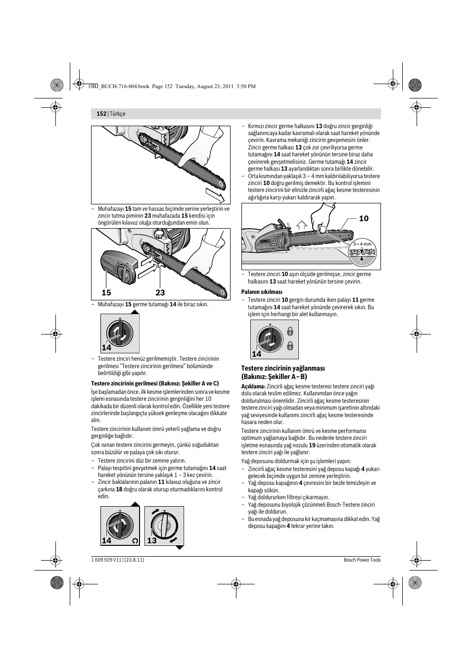 Bosch GKE 35 BCE Professional User Manual | Page 152 / 320