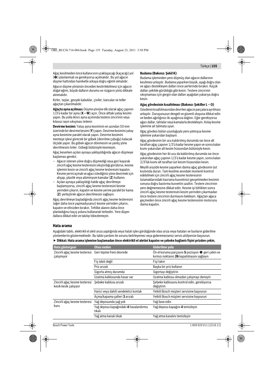 Bosch GKE 35 BCE Professional User Manual | Page 155 / 320