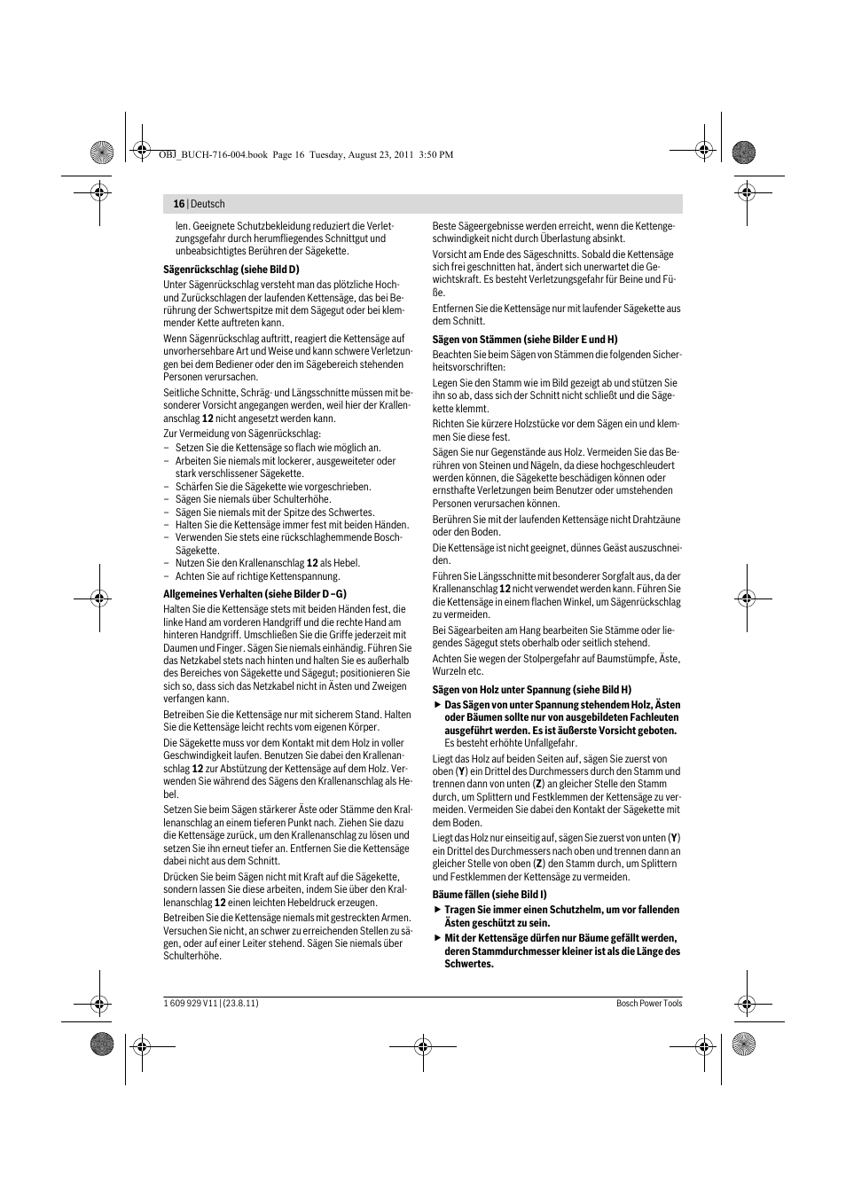 Bosch GKE 35 BCE Professional User Manual | Page 16 / 320