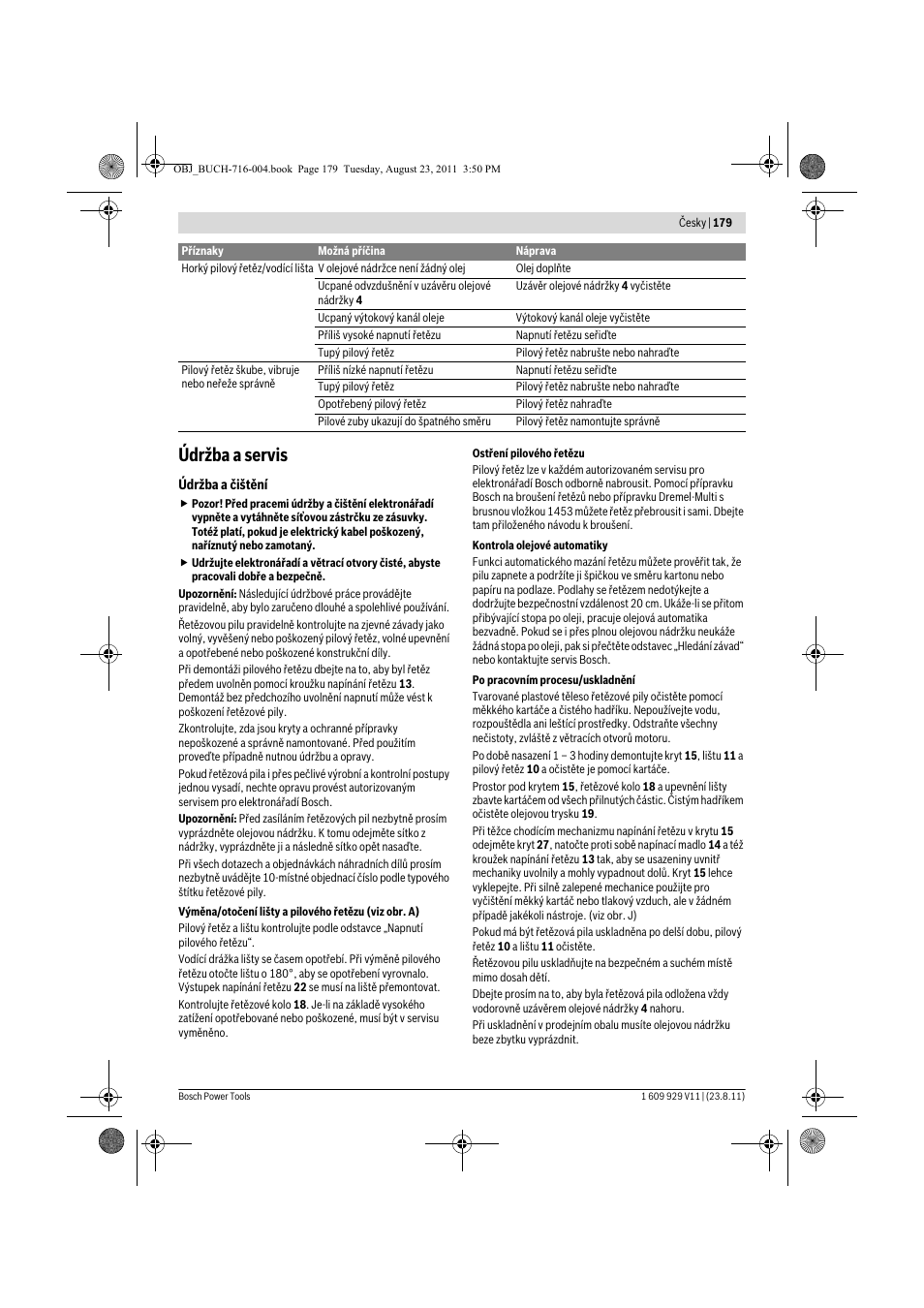 Údržba a servis | Bosch GKE 35 BCE Professional User Manual | Page 179 / 320