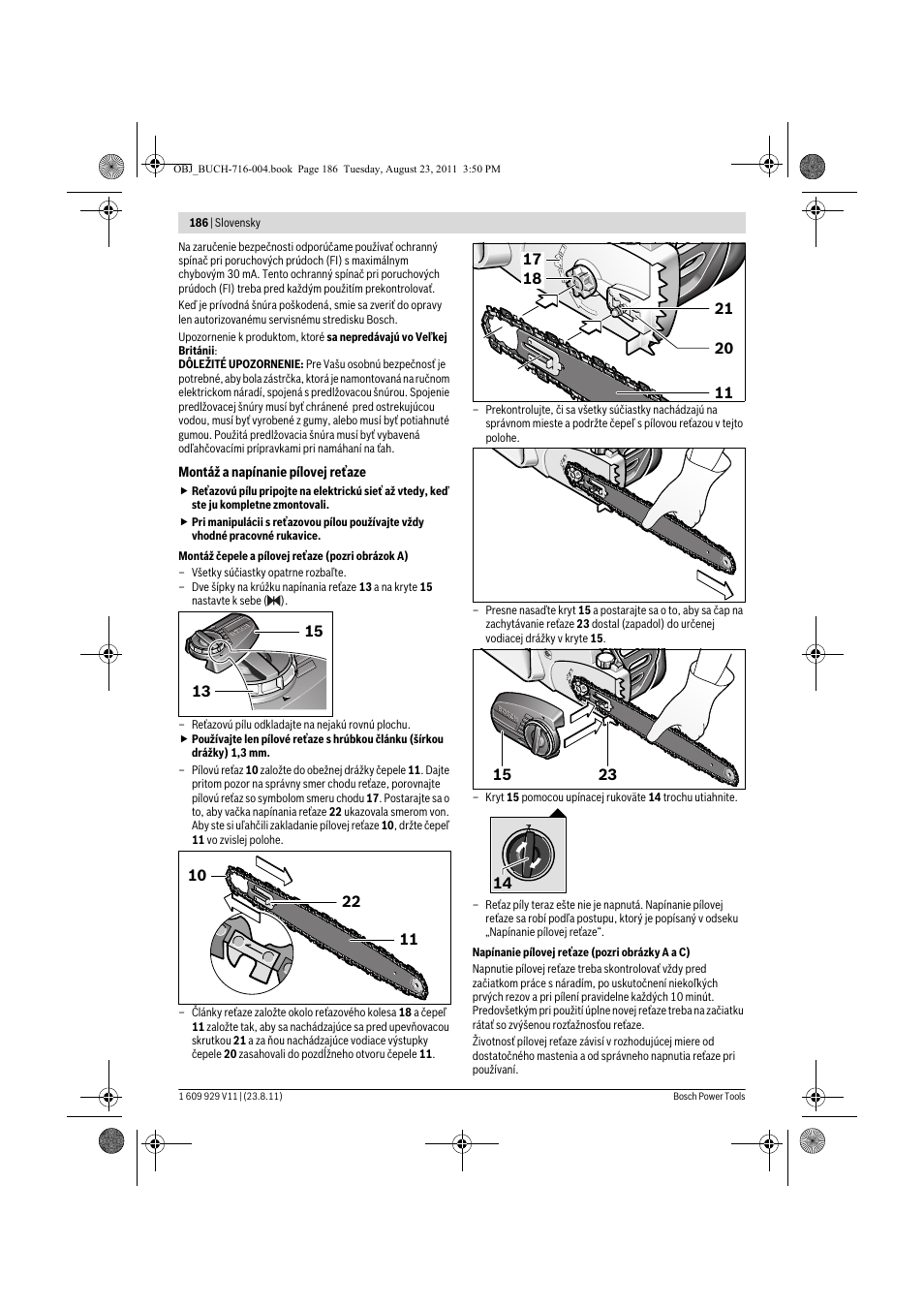 Bosch GKE 35 BCE Professional User Manual | Page 186 / 320