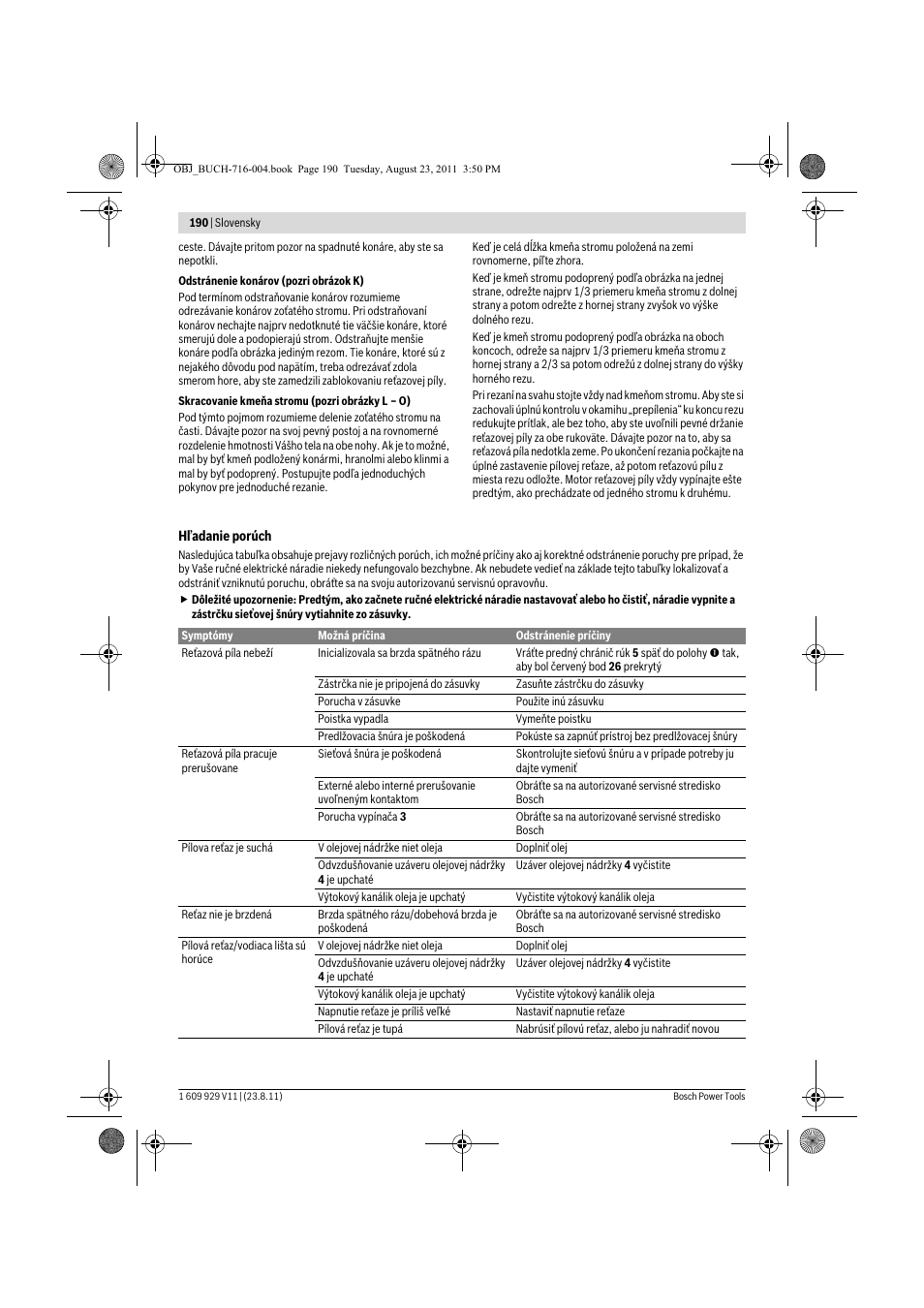Bosch GKE 35 BCE Professional User Manual | Page 190 / 320