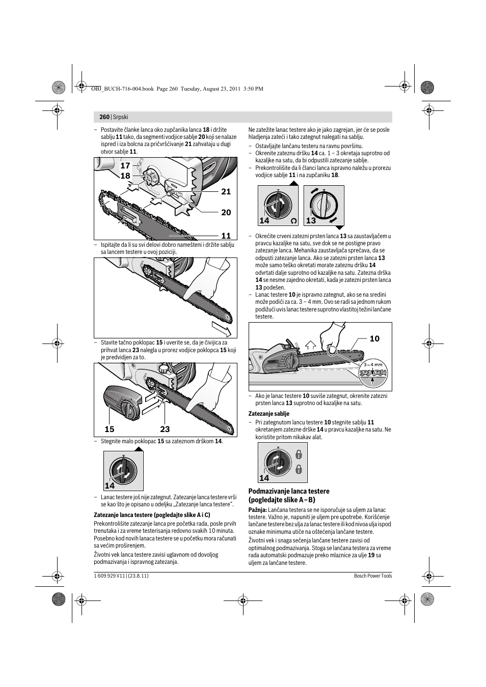 Bosch GKE 35 BCE Professional User Manual | Page 260 / 320