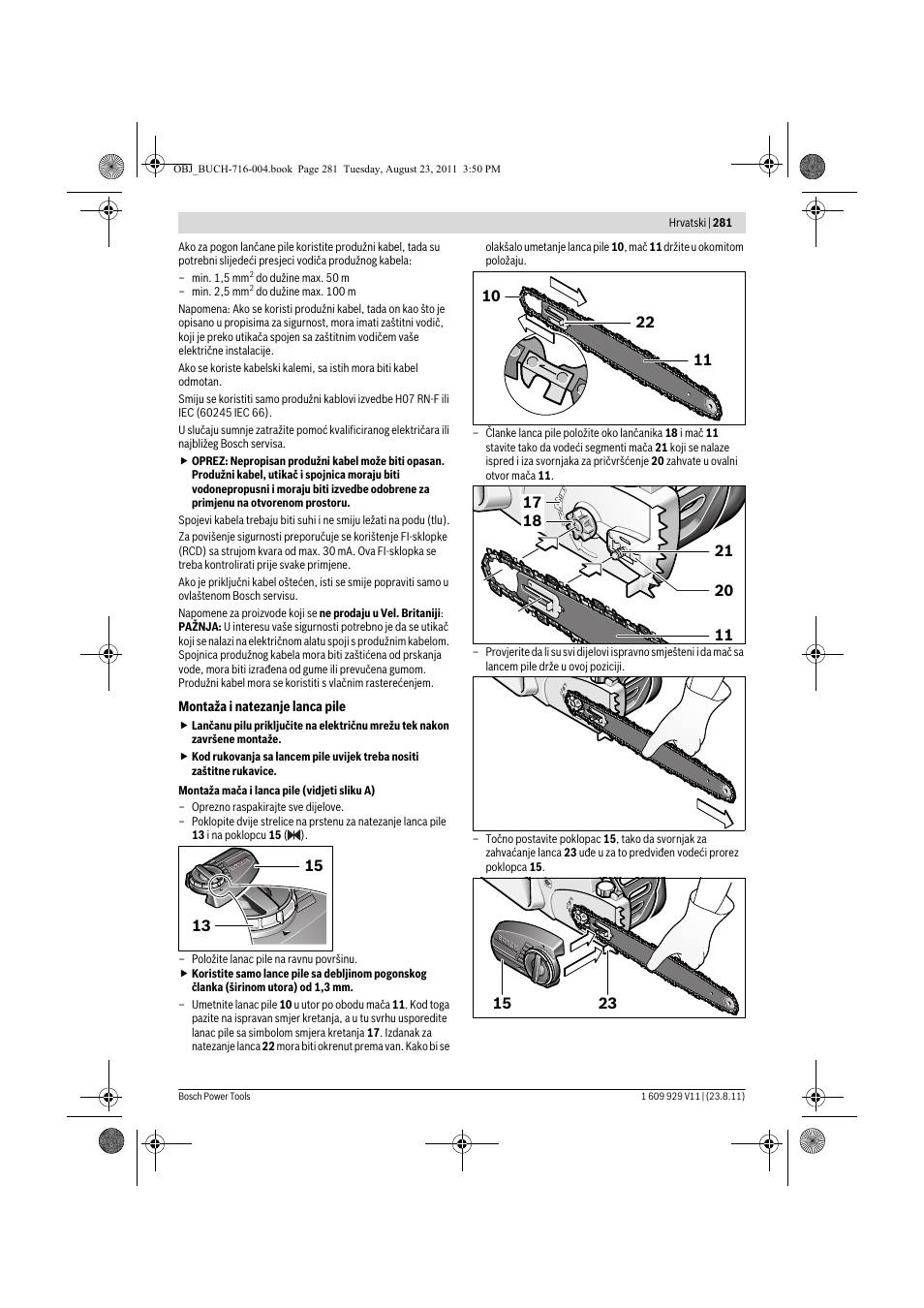 Bosch GKE 35 BCE Professional User Manual | Page 281 / 320