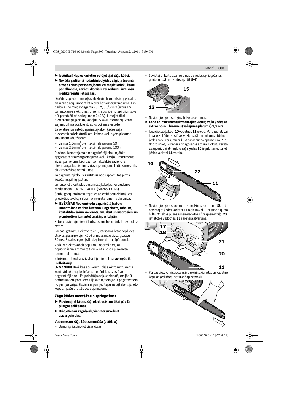 Bosch GKE 35 BCE Professional User Manual | Page 303 / 320