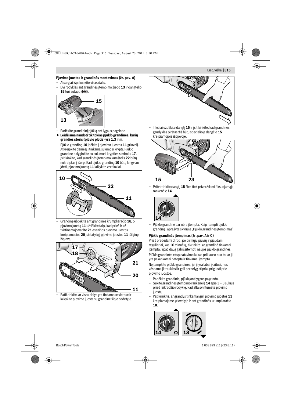 Bosch GKE 35 BCE Professional User Manual | Page 315 / 320