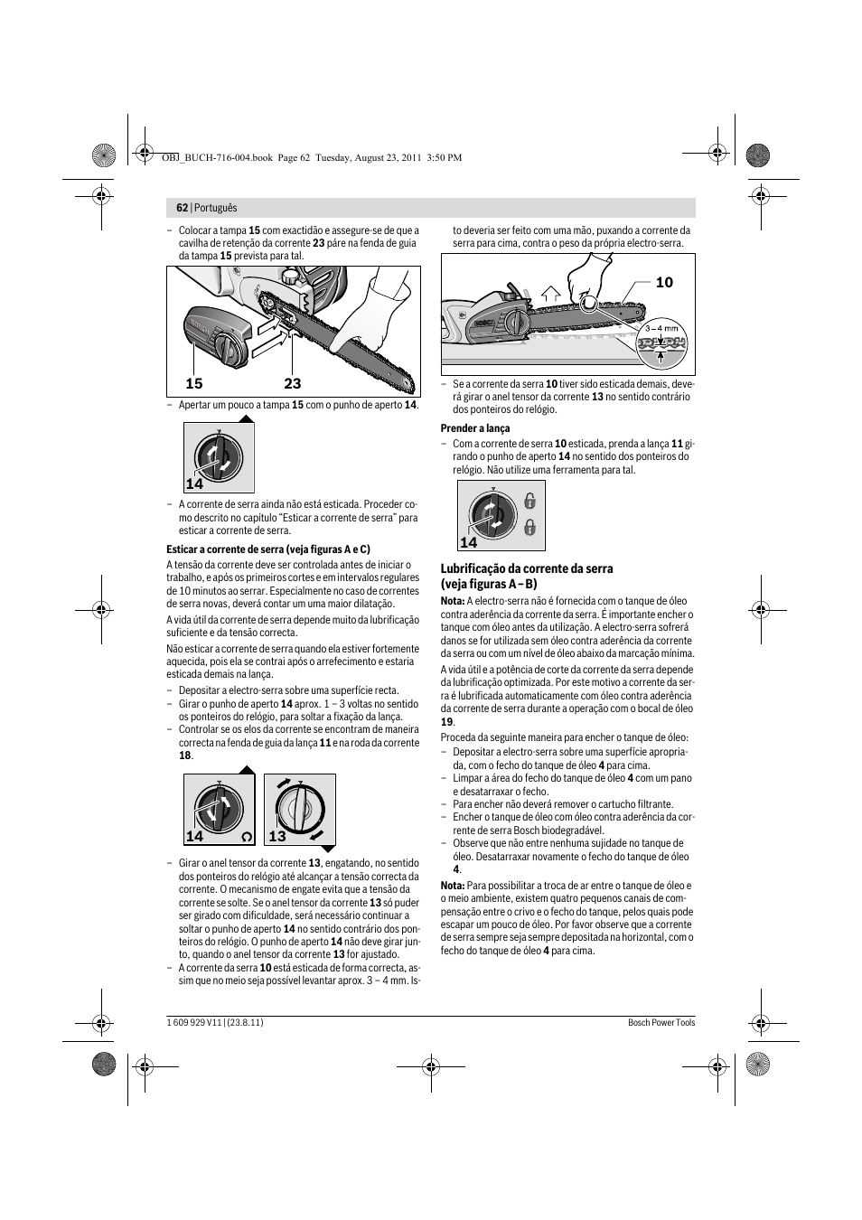 Bosch GKE 35 BCE Professional User Manual | Page 62 / 320