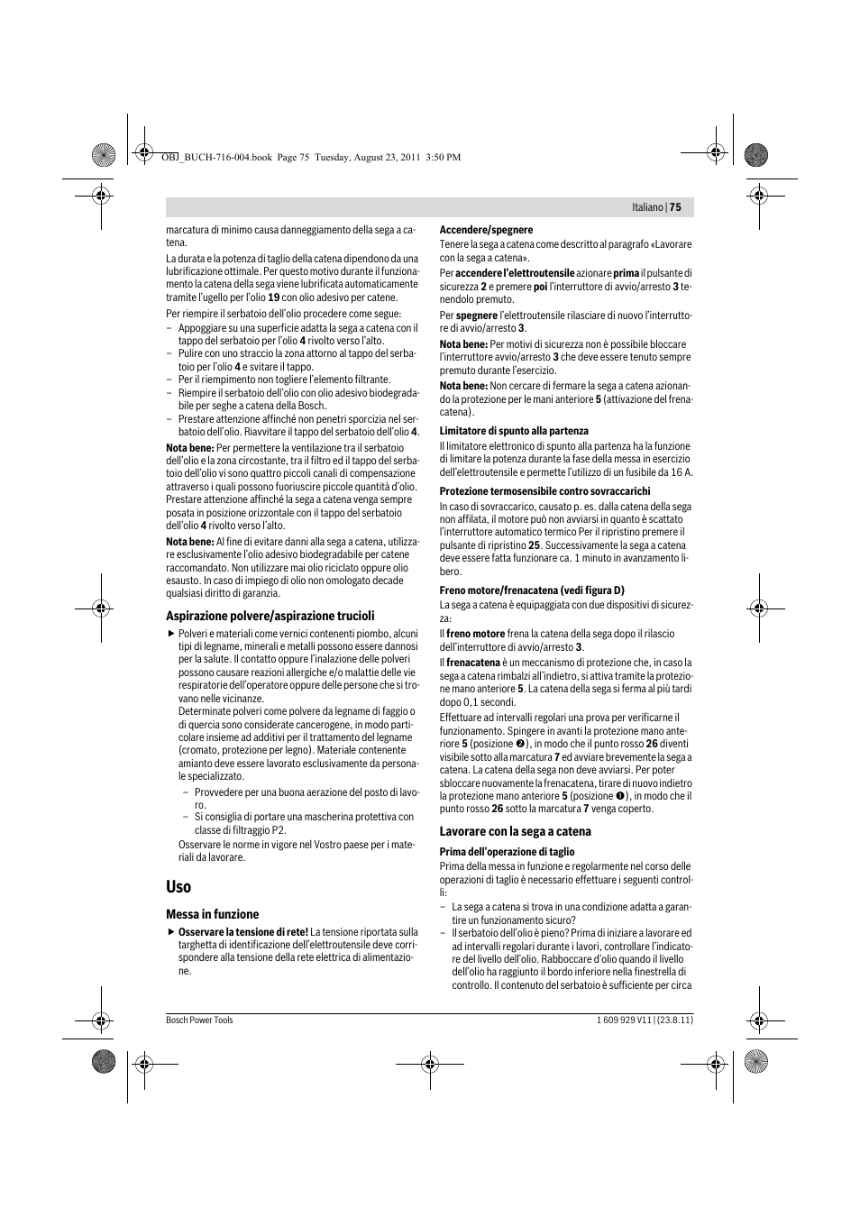 Bosch GKE 35 BCE Professional User Manual | Page 75 / 320