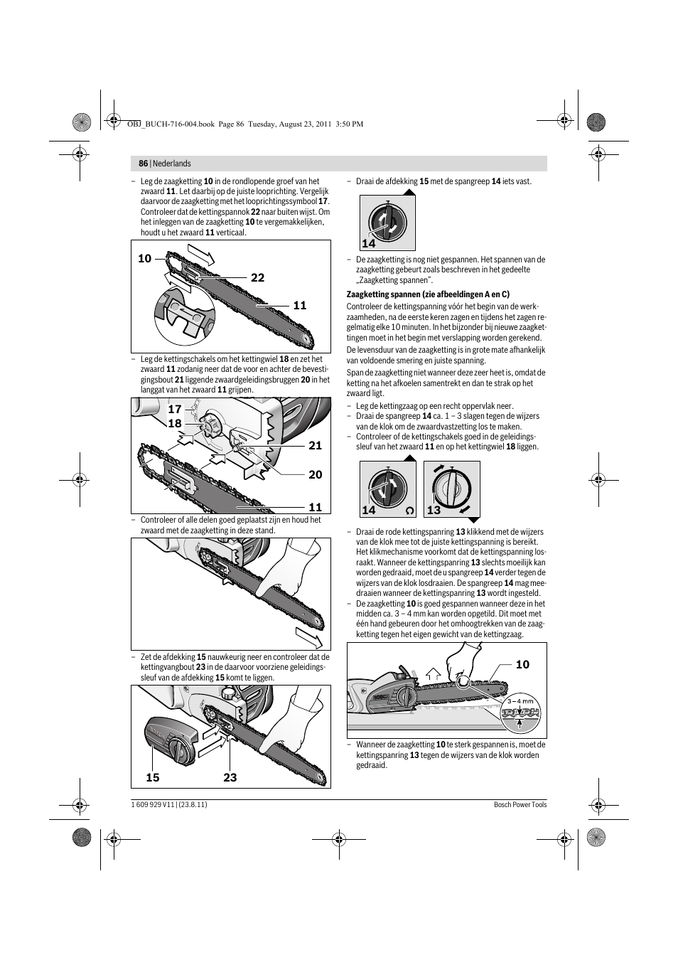 Bosch GKE 35 BCE Professional User Manual | Page 86 / 320