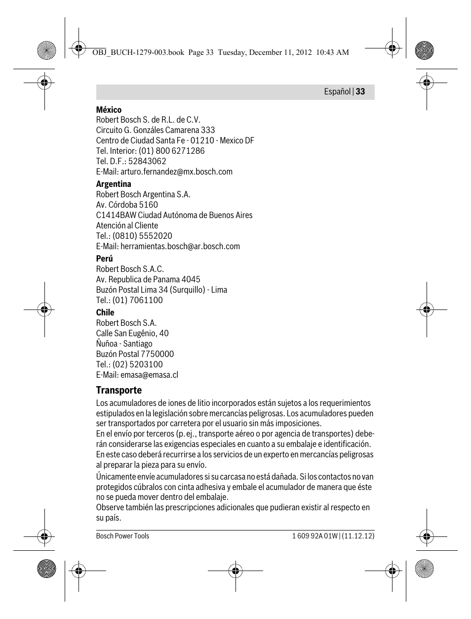 Bosch GLI VariLED Professional User Manual | Page 33 / 181