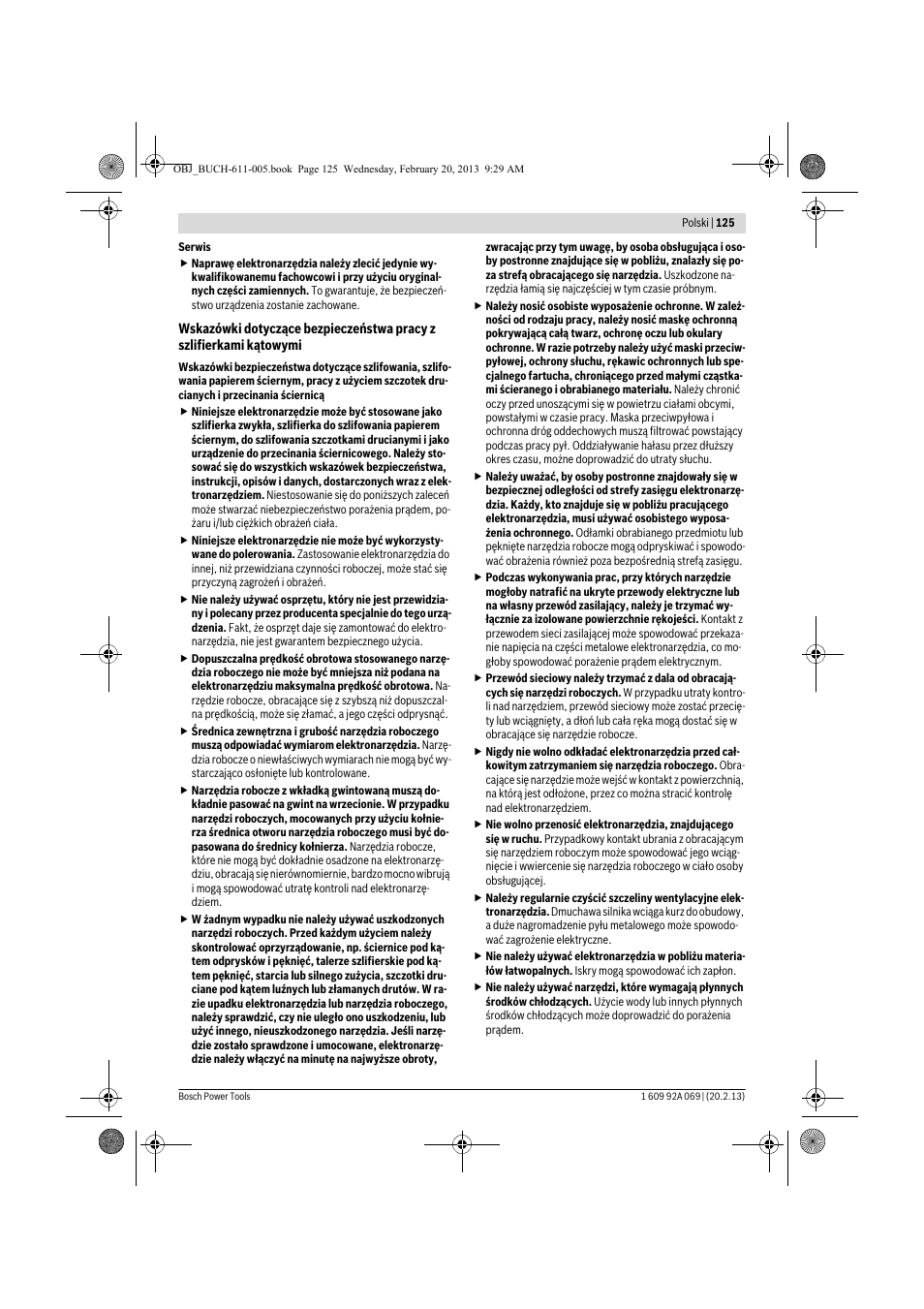 Bosch GWS 14-125 Inox Professional User Manual | Page 124 / 270