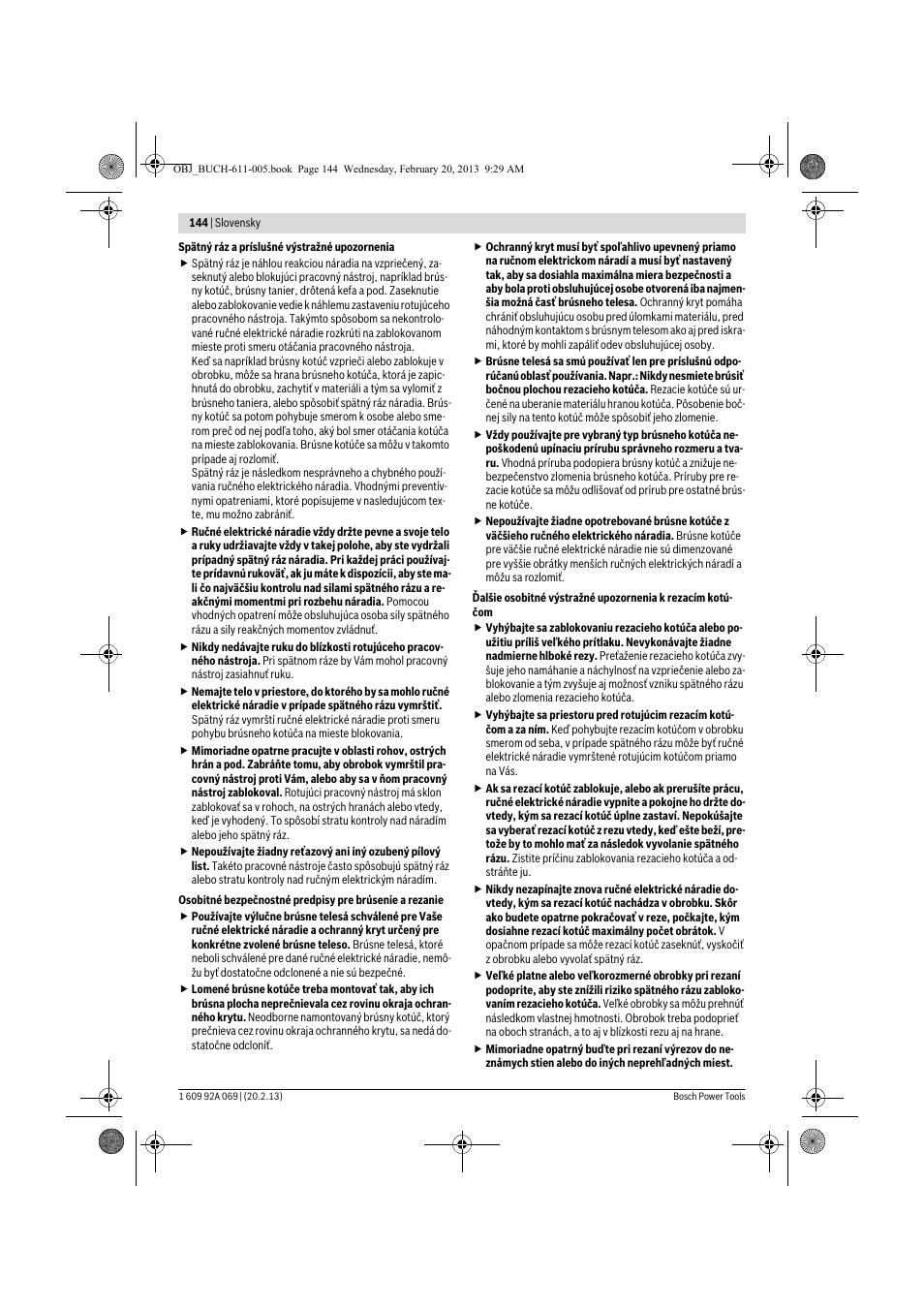 Bosch GWS 14-125 Inox Professional User Manual | Page 143 / 270