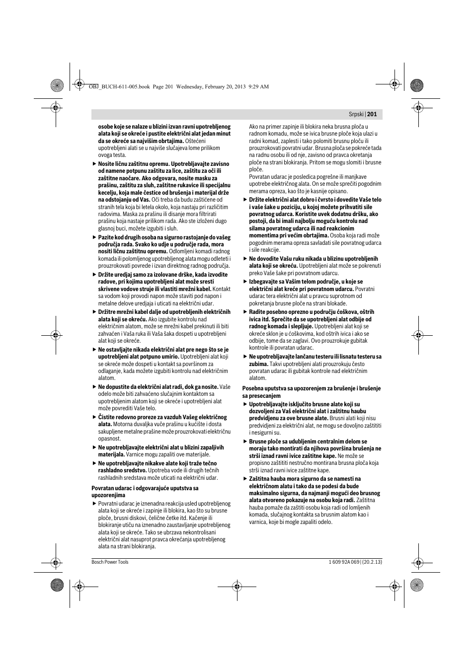 Bosch GWS 14-125 Inox Professional User Manual | Page 200 / 270