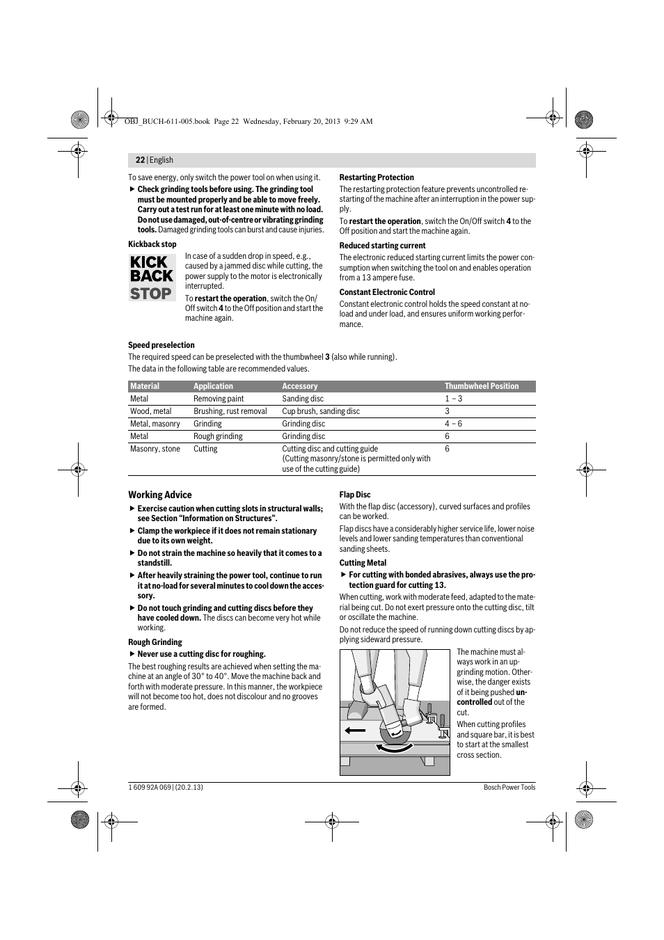 Bosch GWS 14-125 Inox Professional User Manual | Page 21 / 270
