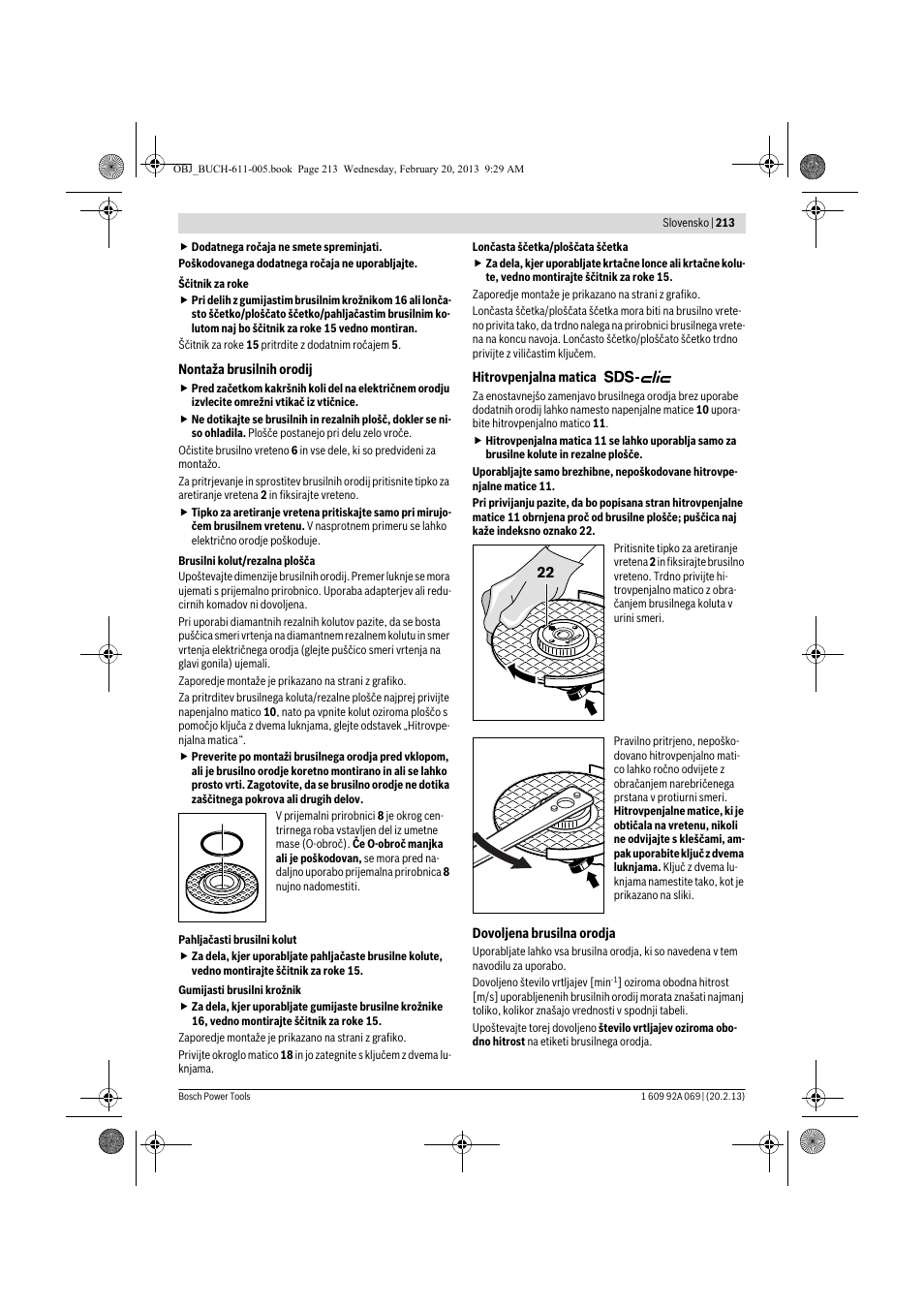 Bosch GWS 14-125 Inox Professional User Manual | Page 212 / 270