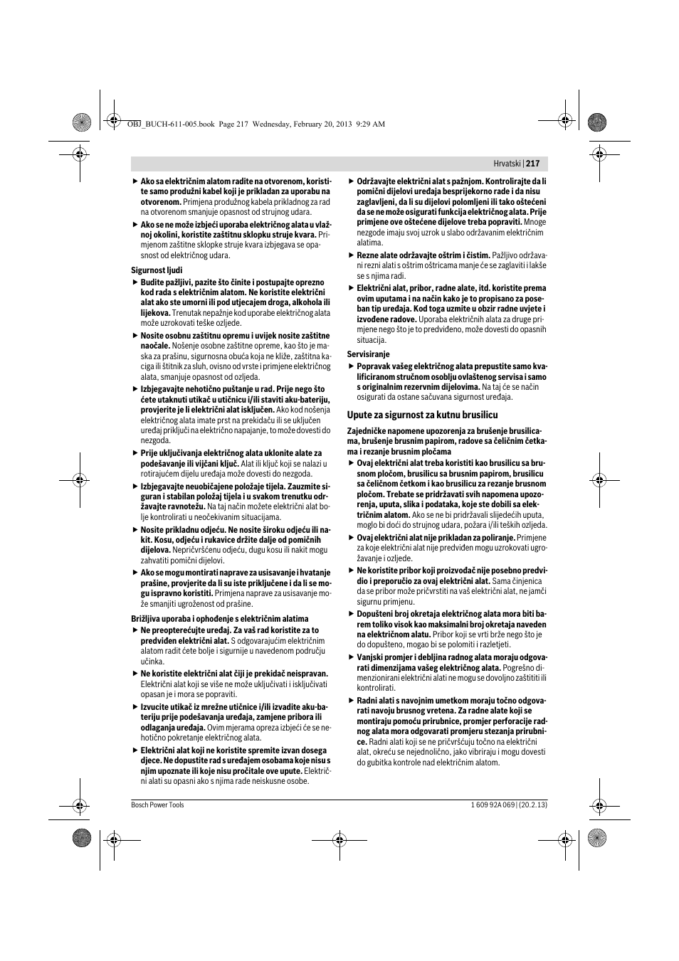 Bosch GWS 14-125 Inox Professional User Manual | Page 216 / 270