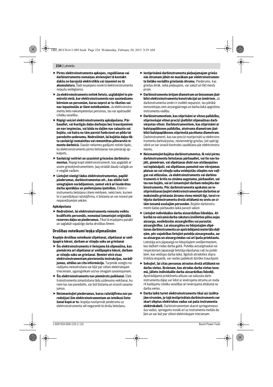 Bosch GWS 14-125 Inox Professional User Manual | Page 233 / 270
