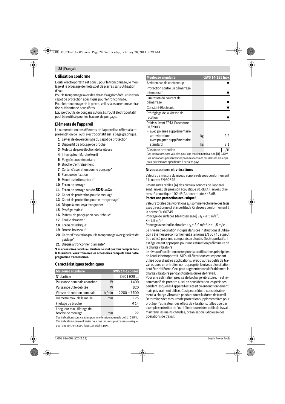 Bosch GWS 14-125 Inox Professional User Manual | Page 27 / 270