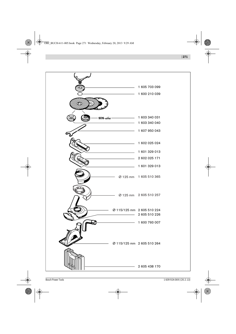 Bosch GWS 14-125 Inox Professional User Manual | Page 270 / 270
