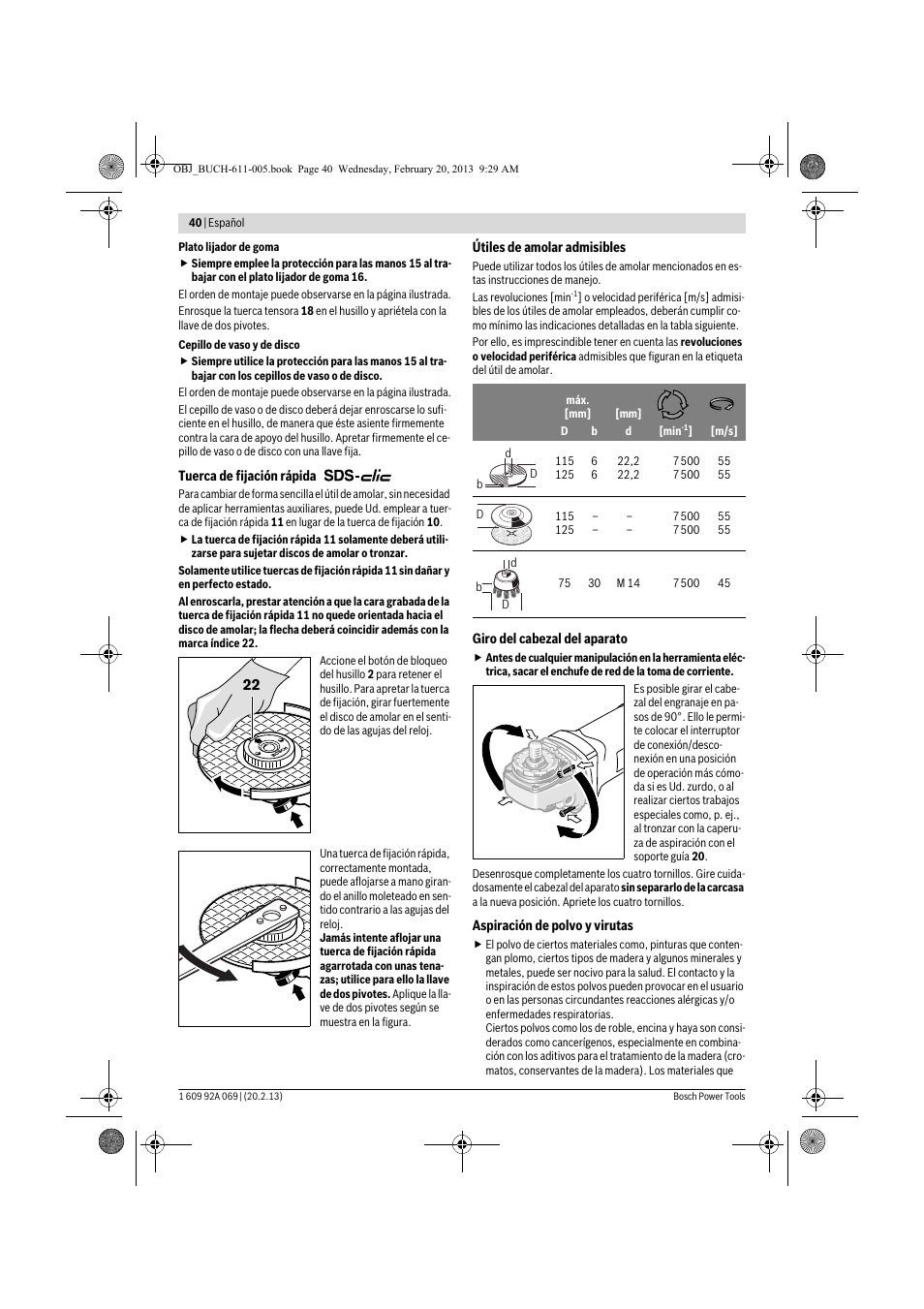 Bosch GWS 14-125 Inox Professional User Manual | Page 39 / 270