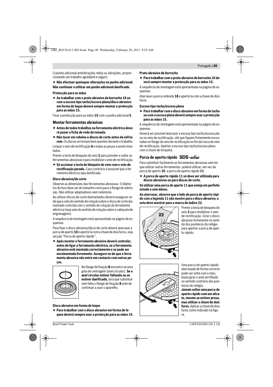 Bosch GWS 14-125 Inox Professional User Manual | Page 48 / 270