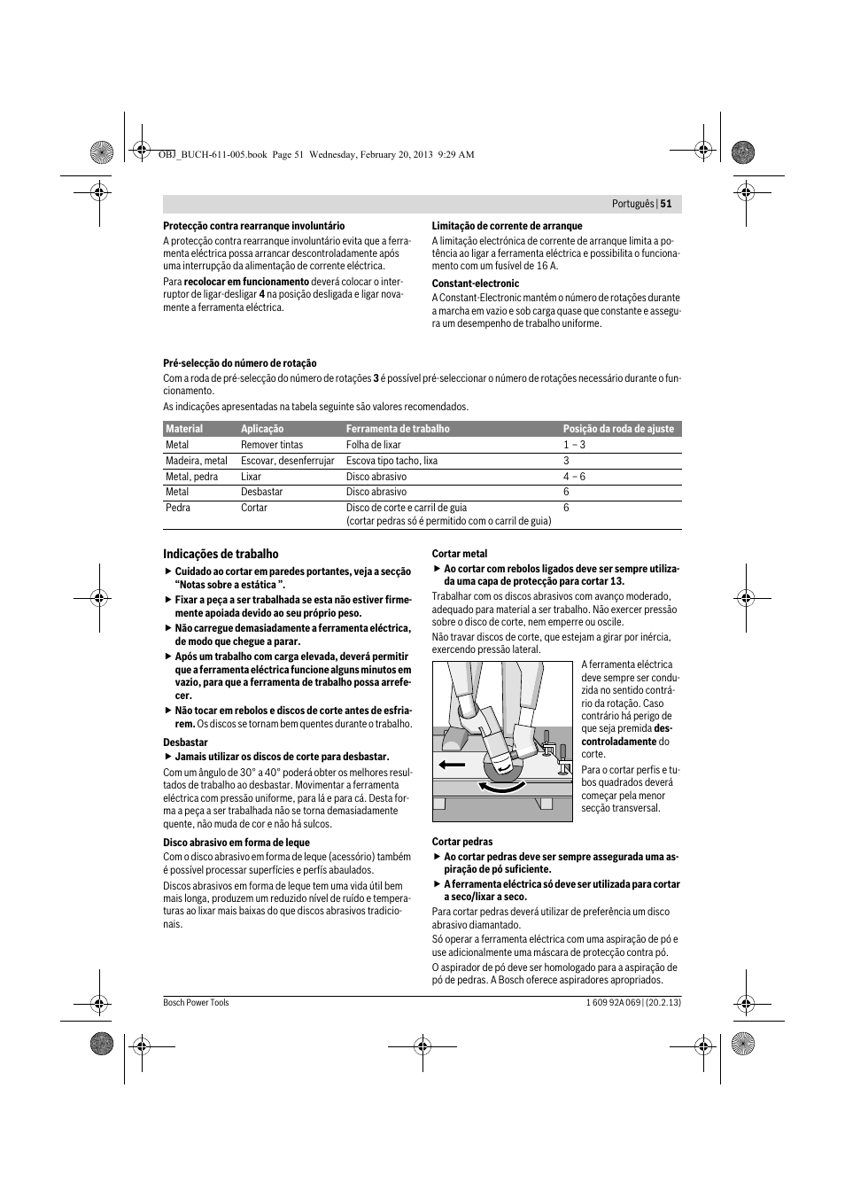 Bosch GWS 14-125 Inox Professional User Manual | Page 50 / 270