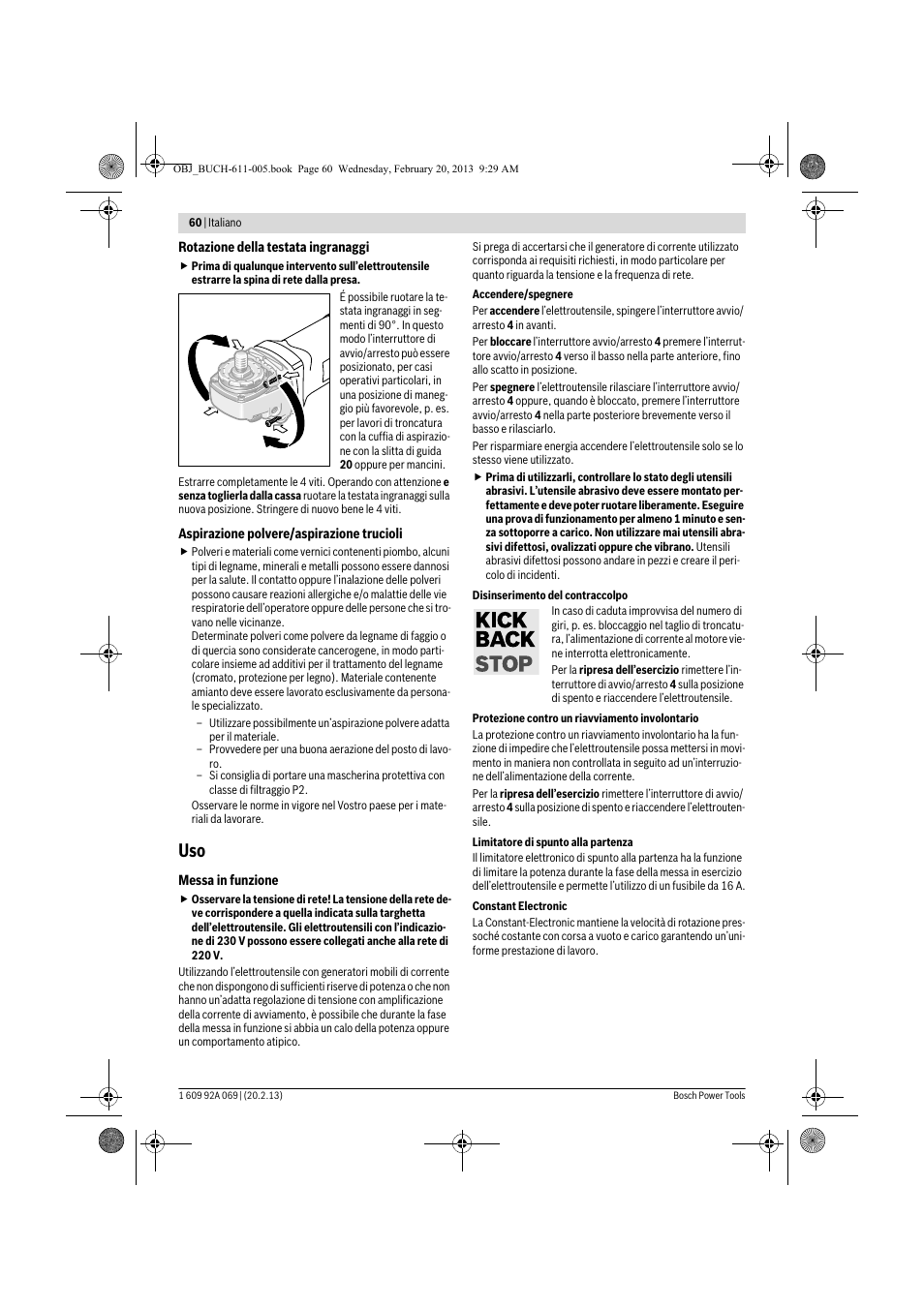 Bosch GWS 14-125 Inox Professional User Manual | Page 59 / 270