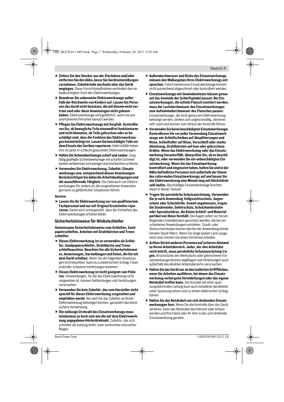 Bosch GWS 14-125 Inox Professional User Manual | Page 6 / 270