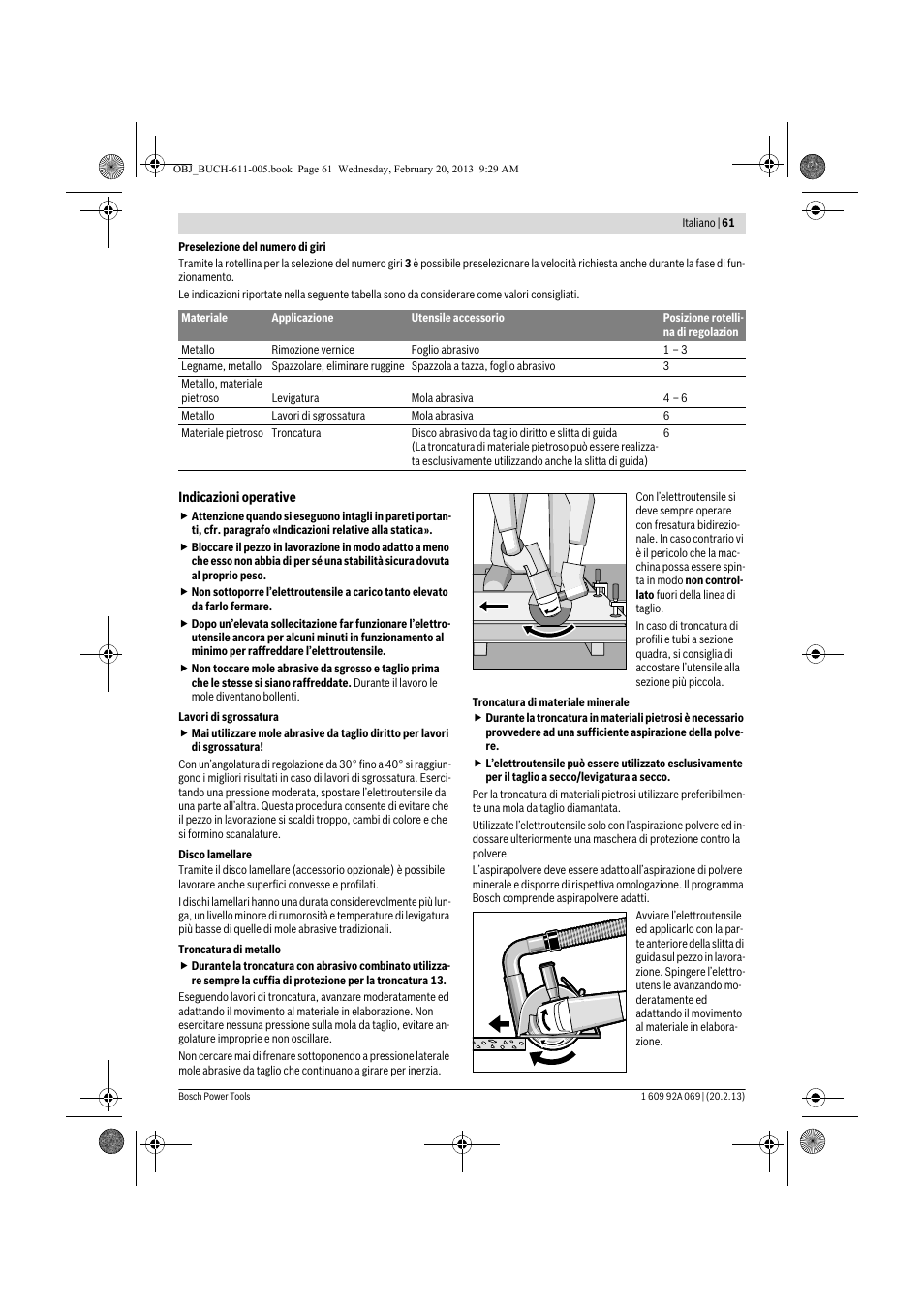 Bosch GWS 14-125 Inox Professional User Manual | Page 60 / 270