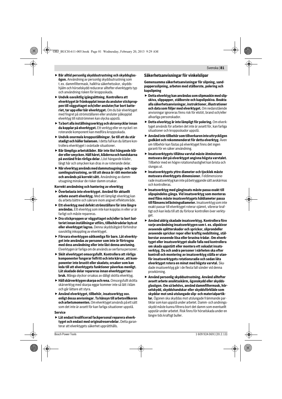 Bosch GWS 14-125 Inox Professional User Manual | Page 80 / 270