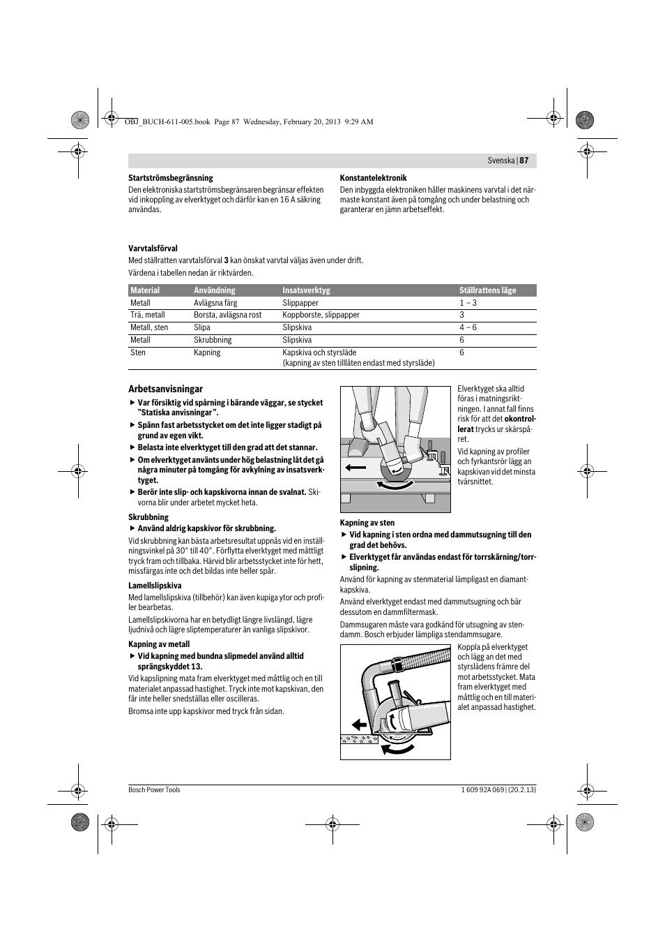Bosch GWS 14-125 Inox Professional User Manual | Page 86 / 270