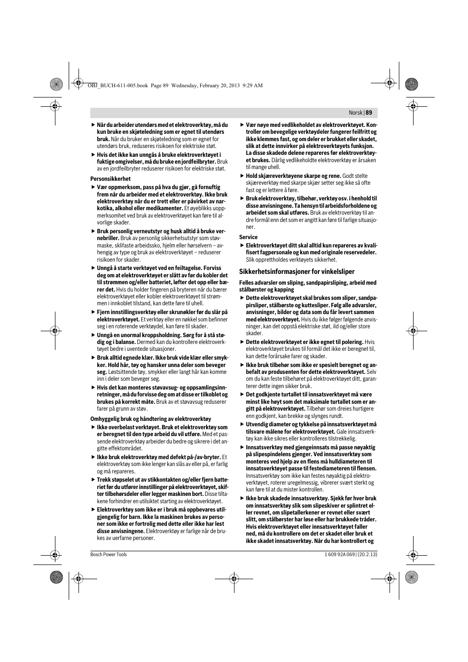 Bosch GWS 14-125 Inox Professional User Manual | Page 88 / 270