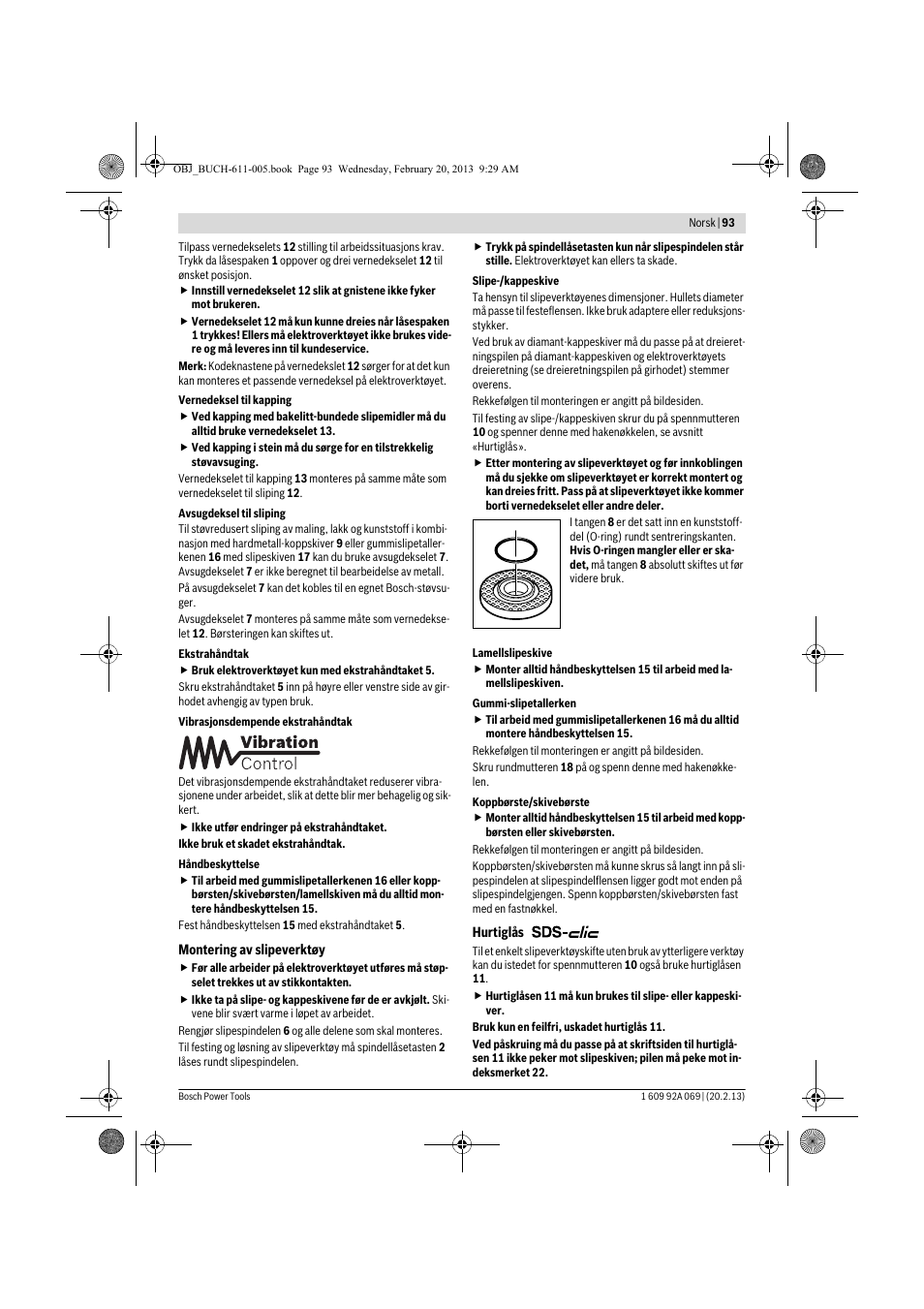Bosch GWS 14-125 Inox Professional User Manual | Page 92 / 270