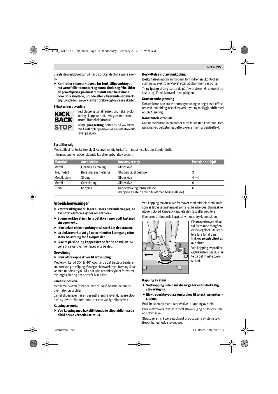Bosch GWS 14-125 Inox Professional User Manual | Page 94 / 270