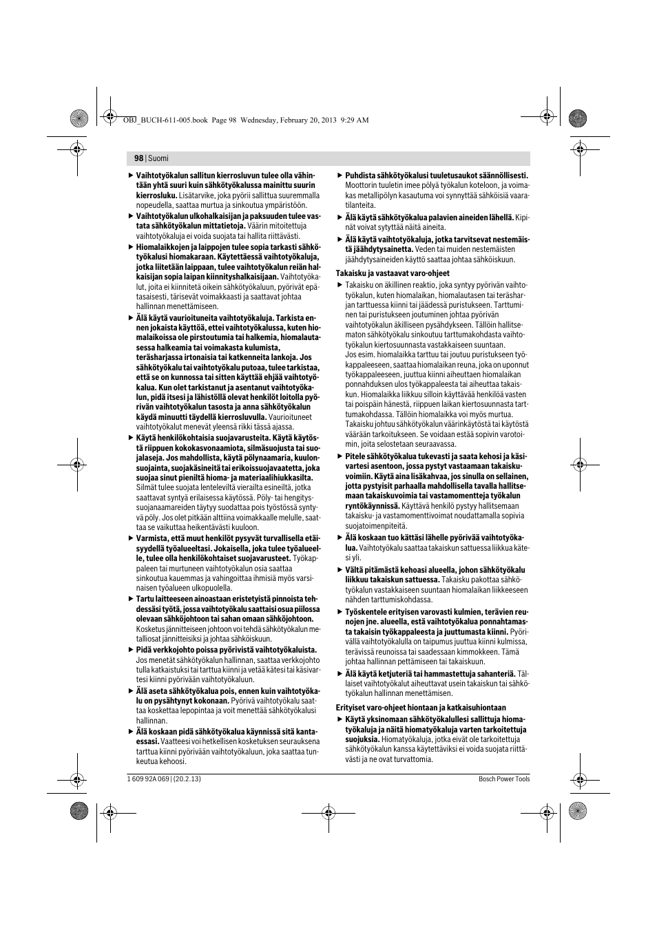 Bosch GWS 14-125 Inox Professional User Manual | Page 97 / 270