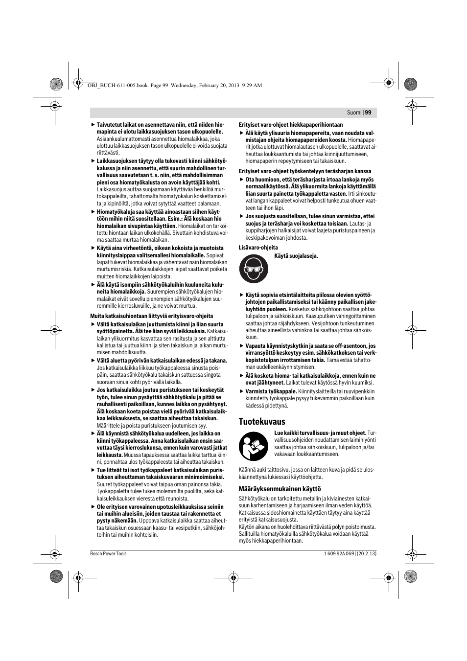 Tuotekuvaus | Bosch GWS 14-125 Inox Professional User Manual | Page 98 / 270