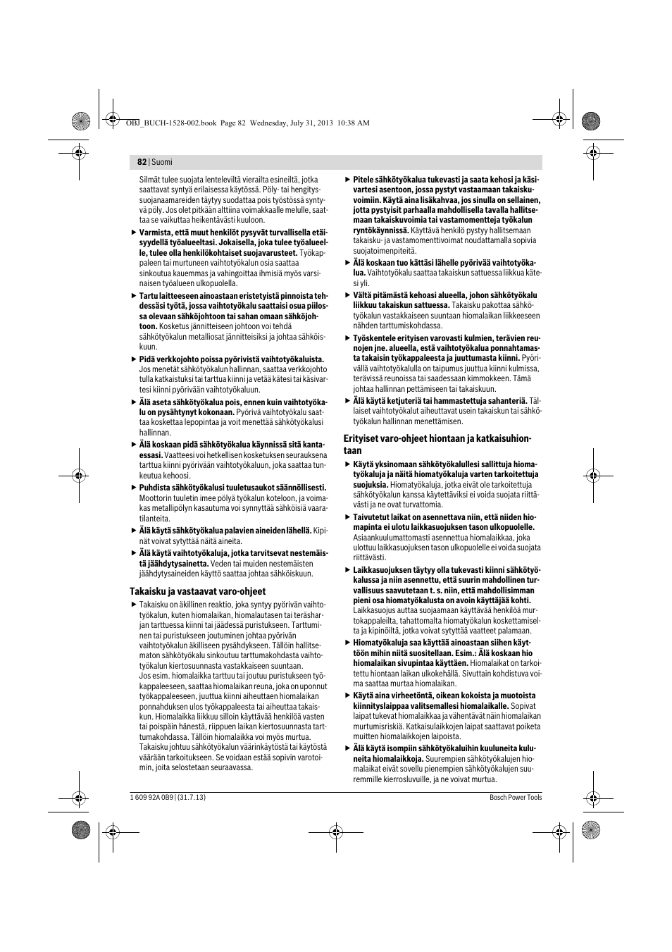 Bosch GWS 24-230 LVI Professional User Manual | Page 82 / 259