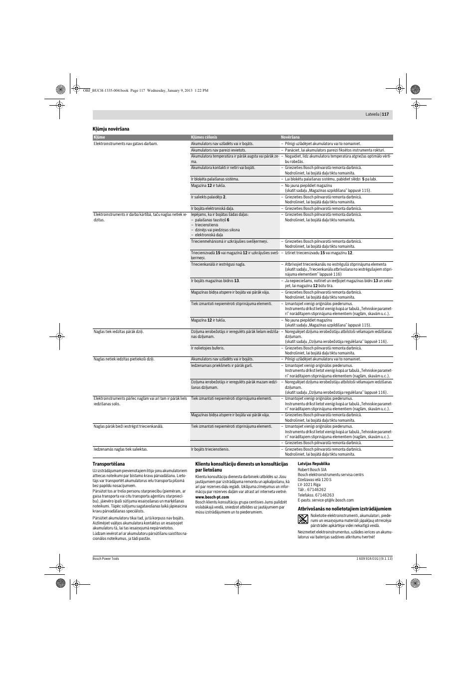 Bosch GSK 18 V-LI Professional User Manual | Page 117 / 130